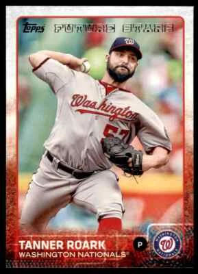 2015 Topps Series 1 Tanner Roark #30 Washington Nationals - Image 1 of 2
