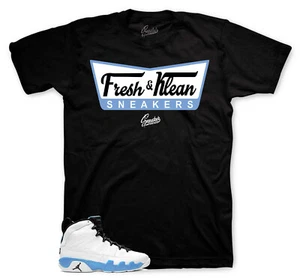 Shirt To Match Jordan 9 Powder Blue Shoes - Fresh & Krispy Sneaker Tees - Picture 1 of 3