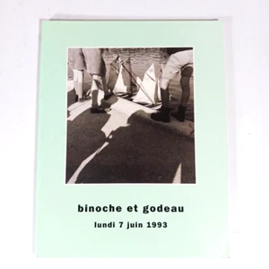 Binoche et Godeau Paris Auction Catalog Photographies Photographs Jun Juin 1993 - Imagen 1 de 7