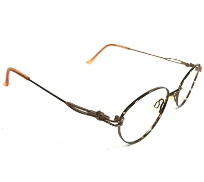 Monturas de gafas Sophia Loren M102 ZYLOWARE 098 marrón brillante redondas 52-18-140 Foto 1 de 4