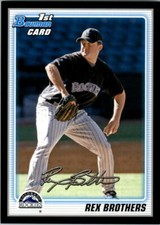 2010 Bowman Prospects Black Baseball Card Pick