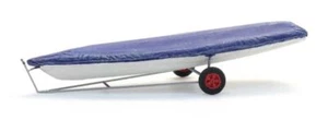 Artitec 387.594 Segelboot Laser auf Anhänger 1:87 Spur H0 Neu OVP - Bild 1 von 2