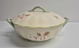 Grindley Creampetal Lidded Tureen Casserole Vine pattern Art deco - Picture 1 of 10