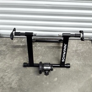 SCHWINN Indoor Fitness Magnetic Resistance Bike Trainer - Foldable - Black NICE! - Picture 1 of 6