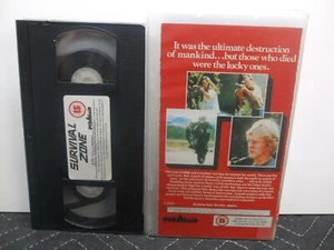 Survival Zone vhs Pyramid Video PAL video cut cover - Picture 1 of 3