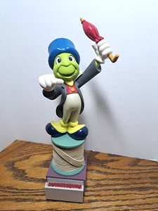 Jimmy The Cricket Standing On A Spool Of Thread & Matches 8.5'' H Disney - Picture 1 of 15