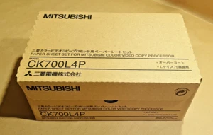 Mitsubishi CK700L4P Thermo Druckpapier A6 + Farb Kassette für CP700 - 75 prints - Afbeelding 1 van 4