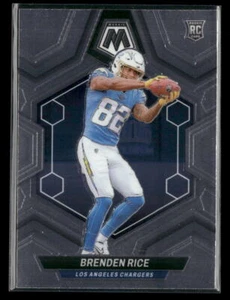 2024 Panini Mosaic #399 Brenden Rice Los Angeles Chargers novato - Imagen 1 de 2
