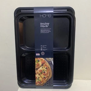 Home Heavy Gauge Oven Tray & Crisper Set - Picture 1 of 6