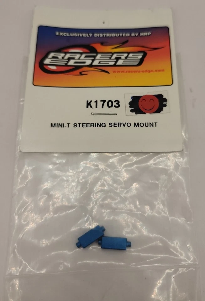 Racers Edge Servo Mounts Team Losi Mini T 1.0 Blue Aluminum Mini-T 1/18th K1703 - Imagem 1 de 1