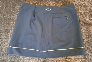 Falda Oakley azul marino de golf talla grande forrada para mujer - Imagen 1 de 5