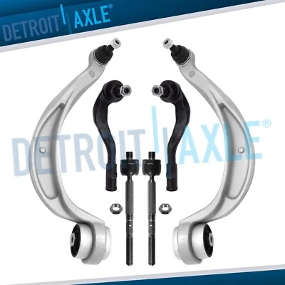 6pc Front Lower Rearward Control Arm Tie Rod for Ford A4 A5 Quattro Q5 RS5 S4 S5 - Image 1 of 4