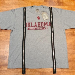 Camiseta Furst of a Kind Oklahoma Sooner Fútbol Cremallera Frontal Talla Única - Imagen 1 de 10
