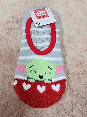 Star Wars Mandalorian Slip On Forro Con Pinzas Calcetines Bebé Yoda 1 Par Nuevo Foto 1 de 4
