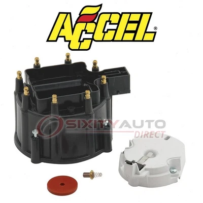 ACCEL Distributor Cap & Rotor Kit for 1975-1986 Chevrolet P20 5.7L 7.4L V8 - pp - Imagem 1 de 4