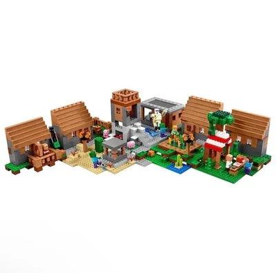 Alt of Lego Minecraft: The Village (21128) 1600 piezas Genérico 🧱. ¡Leer! Foto 1 de 2