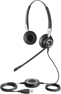 Jabra BiZ 2400 Duo MS Stereo Lync Optimized Computer USB PC Headset 2499-823-105 - Picture 1 of 3