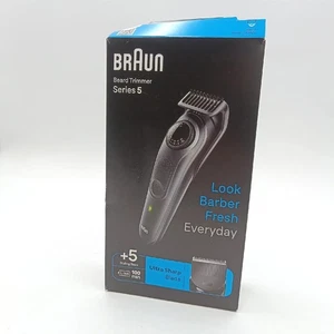 Braun Series 5 Elektrorasierer mit ultra-scharfer Bartklinge Bartschneider (38,9 - Bild 1 von 8