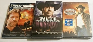 Chuck Norris: 3 Film Collection & Walker Texas Ranger Seasons 5 & Final (9) NEW - Imagen 1 de 5