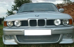 Kit mascherine fari malocchio in ABS adatte per BMW Serie 5 E34 - Foto 1 di 2