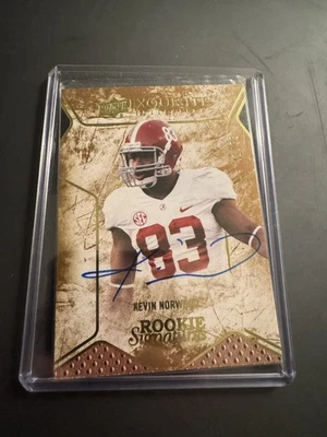 2014 UD Exquisite Rookie Signatures Kevin Norwood #95 Auto RC 41/55 Alabama - Image 1 of 2