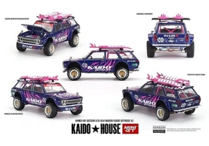 Kaido House x Mini GT Datsun 510 4x4 Wagon Kaido Off Road V1 🔥 - Picture 1 of 1
