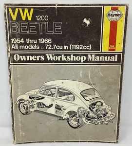 Haynes VW Volkswagen Beetle 1200 1954-1966 Repair Manual 036 Shop Mechanics  - Picture 1 of 20