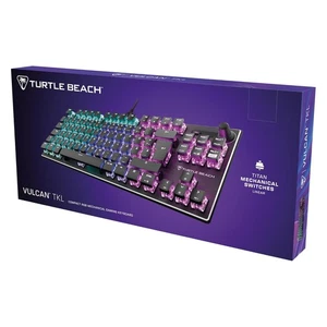 Turtle Beach Vulcan TKL (DE) Black – Mechanische Gaming Tastatur mit RGB-Beleuch - Bild 1 von 3