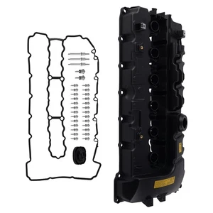 Valve Cover Set for BMW 135i 335i 535i 740i 2007-2019 N54 N55 with Gasket - Picture 1 of 12