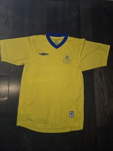ZANZIBAR FOOTBALL CLUB SHIRT SOCCER JERSEY Small Yellow - Picture 1 of 6