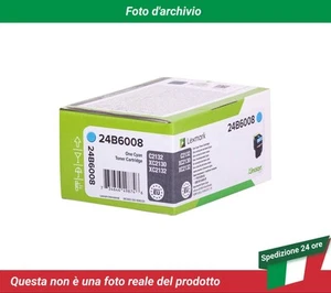 24B6008 Lexmark XC2132 Cartuccia del Toner Ciano - Photo 1/4