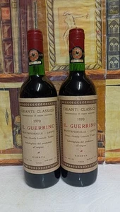1x Vino 1970 Riserva Chianti Classico Il Guerriero 72cl 12,5% (79.2025) - Foto 1 di 9