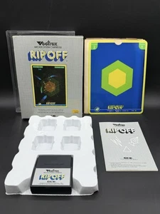 Rip Off for Vectrex CIB Complete Box Insert Manual Overlay In Protective Cover - Picture 1 of 18