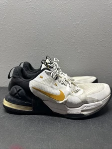 Nike Air Max Alpha Trainer 5 'White Gold Suede' DM0829-101 Shoes - Picture 1 of 16