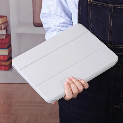 Folio Leather Rotating Clear Stand Smart Case Cover Pen Holder For Apple iPad - Image 1 of 4