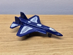 1990's Warrior Airplane F-14 Blue Fighting Jet - Picture 1 of 6