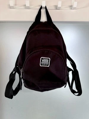 VANS Off The Wall MINI MOCHILA Viaje Juego NEGRO Bolso Pequeño MUJERES Foto 1 de 4