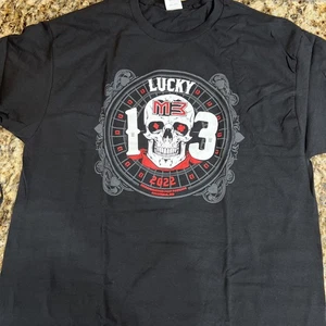M3 Rock Festival 2022 T-Shirt Lg NEW Lillian Axe Kix Tom Keifer Tesla Skid Row - Picture 1 of 5