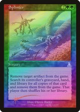 Splinter FOIL Urza's Destiny HEAVILY PLD Green Uncommon MAGIC MTG CARD ABUGames