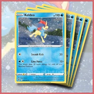 Pokemon TCG: Keldeo 045/189 Cosmos Holo Set di 4 - Foto 1 di 2