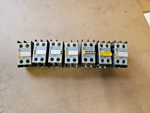 6PC Original TELEMECANIQUE Auxiliary Contact Block Fits LA1-DN11 1NO+1NC - Picture 1 of 4