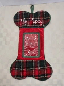 Medias de Navidad con diseño de hueso de perro My Puppy - Imagen 1 de 4