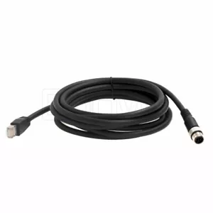 Cognex DMR200 500 ISM1400 Ethernet RJ45 M12 8-poliges A-codiertes Kabel PoE CCB-84901 5 m - Bild 1 von 4