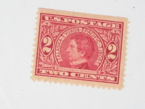 EE. UU. (Scott 370) 2¢ Seward Alaska-Yukón, como nuevo-OG-NH, ¡sonido, color profundo! - Imagen 1 de 1