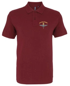 Parachute Regiment 1/2/3/4 Para Premium Embroidered Polo Shirt - Picture 1 of 10