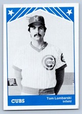 Tom Lombarski 1983 TCMA Midland Cubs