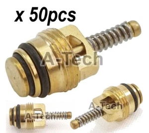 50 Qty M10 A/C Schrader Valve Core Fitting For Ford GM Chrysler MT0065 15-75236 - Picture 1 of 1