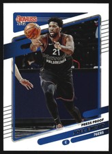 2021-22 Donruss Press Proof Silver #1 Joel Embiid