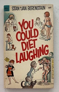 You Could Diet Laughing by Stan & Jan Berenstain 1970 Vintage Paperback Comic - Picture 1 of 4