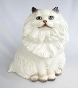 Vintage Hagen Renaker 1960's White Persian Himalayan 9 1/2" Cat Figurine - Picture 1 of 9